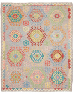 Hand Made Rug Kilim Afghanistan 154x189 Gray Mu