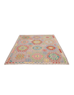 Hand Made Rug Kilim Afghanistan 154x189 Gray Mu 2
