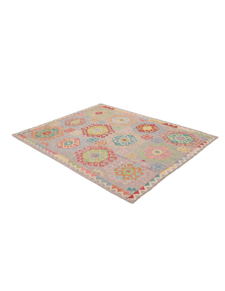 Hand Made Rug Kilim Afghanistan 154x189 Gray Mu