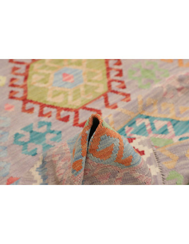 Hand Made Rug Kilim Afghanistan 154x189 Gray Mu
