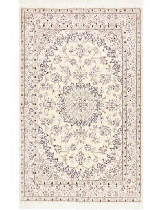 Hand Made Rug Nain 9la Persia 128x205 Ivory Bur