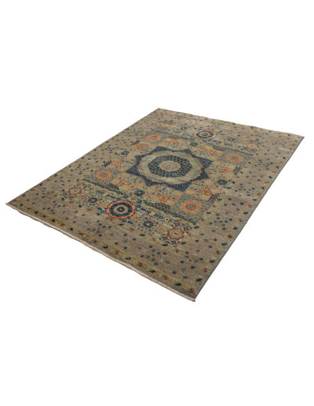 Hand Made Rug Kairo Pakistan 154x190 Beige Blue