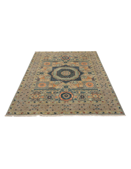 Hand Made Rug Kairo Pakistan 154x190 Beige Blue