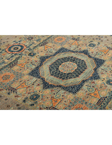 Hand Made Rug Kairo Pakistan 154x190 Beige Blue