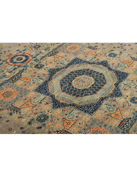 Hand Made Rug Kairo Pakistan 154x190 Beige Blue