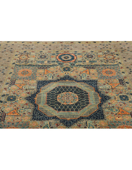 Hand Made Rug Kairo Pakistan 154x190 Beige Blue