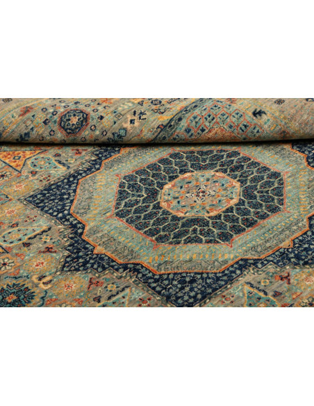 Hand Made Rug Kairo Pakistan 154x190 Beige Blue