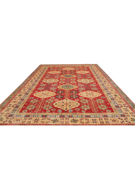 Hand Made Rug Kazak Fine Pakistan 278x374 Red I