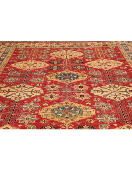 Hand Made Rug Kazak Fine Pakistan 278x374 Red I