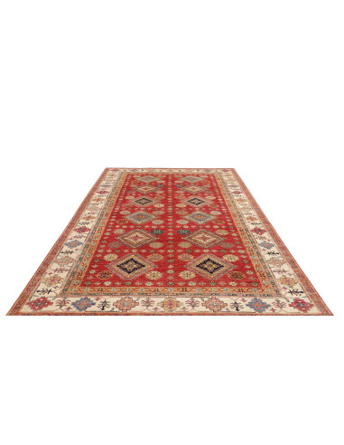 Hand Made Rug Kazak Fine Pakistan 198x298 Red I