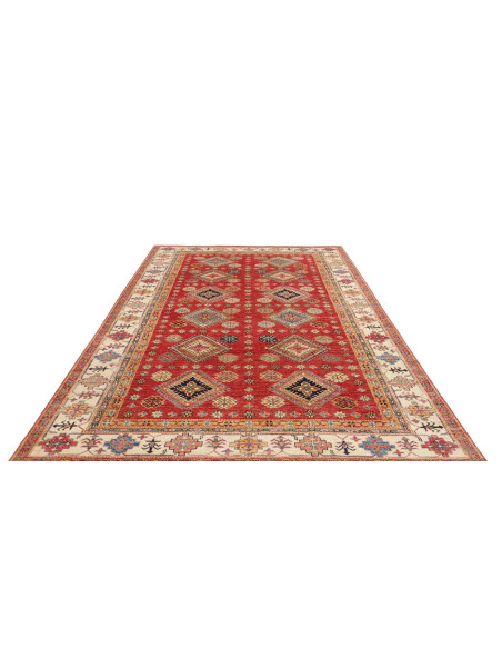 Hand Made Rug Kazak Fine Pakistan 198x298 Red I