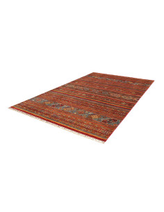 Hand Made Rug Samarkand Pakistan 202x309 Rust R 2