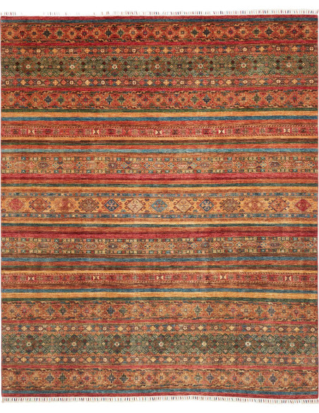 Hand Made Rug Samarkand Pakistan 251x305 Rust R