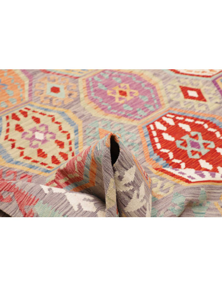 Hand Made Rug Kilim Afghanistan 247x292 Gray Mu