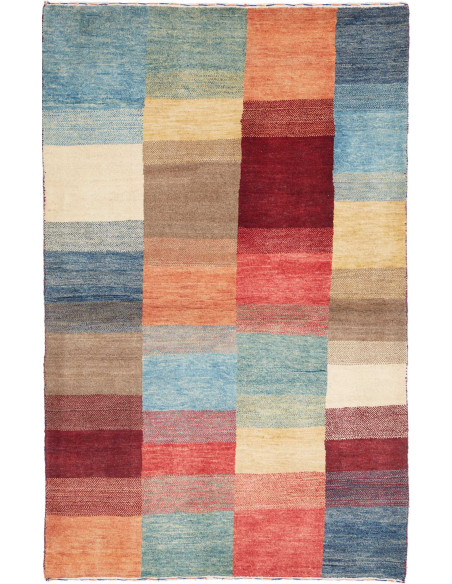 Tappeto Originale Mosaic Pakistan 107x168 Blu B