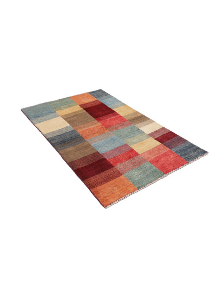 Tappeto Originale Mosaic Pakistan 107x168 Blu B