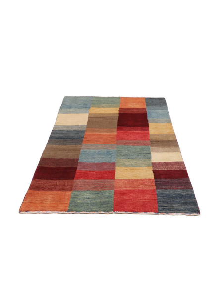 Tappeto Originale Mosaic Pakistan 107x168 Blu B