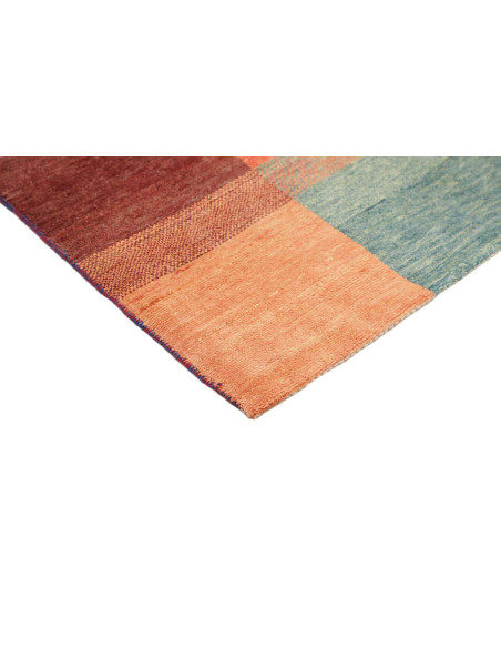 Hand Made Rug Mosaic Pakistan 129x168 Multicolo