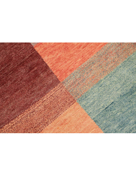 Hand Made Rug Mosaic Pakistan 129x168 Multicolo