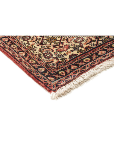 Bidjar 63x158 Cm Bidjar Persia Hand-carded Wool Cotton