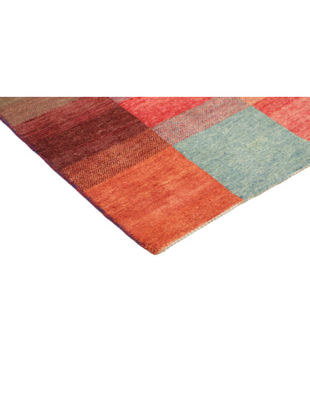 Hand Made Rug Mosaic Pakistan 117x179 Multicolo