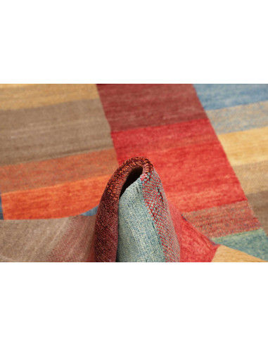 Hand Made Rug Mosaic Pakistan 117x179 Multicolo
