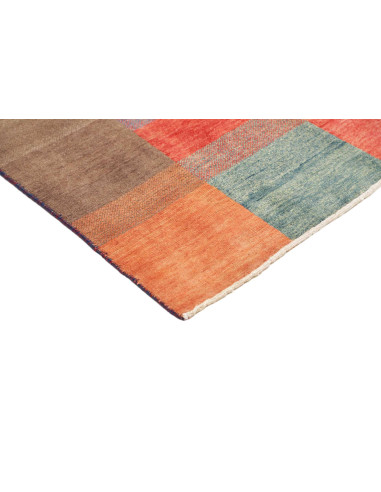 Hand Made Rug Mosaic Pakistan 117x174 Multicolo