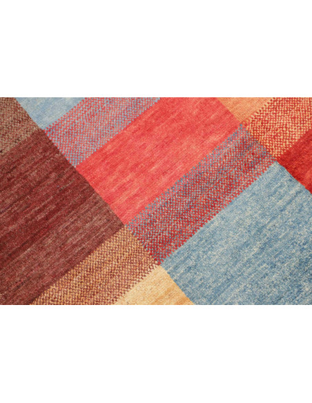 Hand Made Rug Mosaic Pakistan 113x174 Multicolo