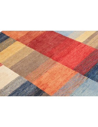 Hand Made Rug Mosaic Pakistan 113x174 Multicolo
