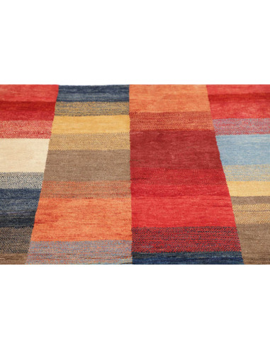 Hand Made Rug Mosaic Pakistan 113x174 Multicolo