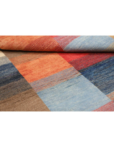 Hand Made Rug Mosaic Pakistan 113x174 Multicolo