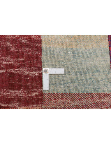 Hand Made Rug Mosaic Pakistan 124x176 Multicolo