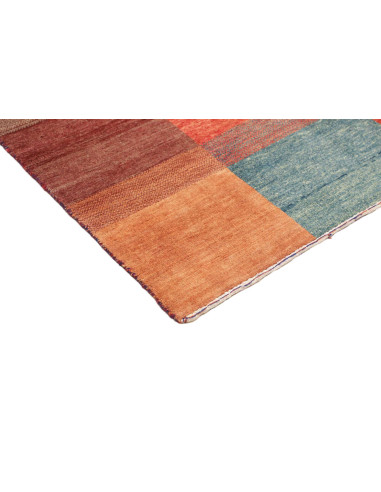 Hand Made Rug Mosaic Pakistan 145x194 Multicolo