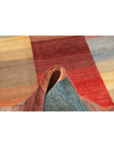 Hand Made Rug Mosaic Pakistan 145x194 Multicolo