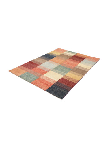 Hand Made Rug Mosaic Pakistan 142x190 Multicolo