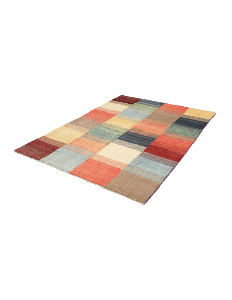 Hand Made Rug Mosaic Pakistan 149x199 Multicolo