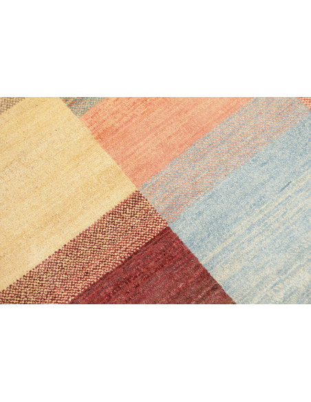 Hand Made Rug Mosaic Pakistan 149x199 Multicolo