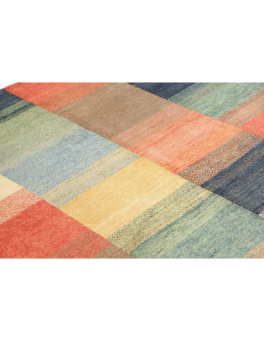 Hand Made Rug Mosaic Pakistan 149x199 Multicolo