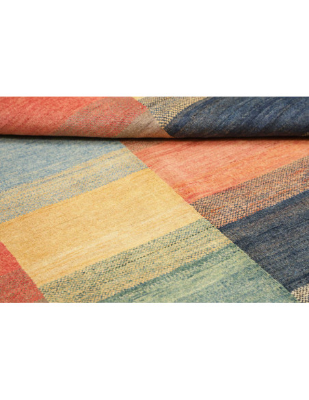 Hand Made Rug Mosaic Pakistan 149x199 Multicolo