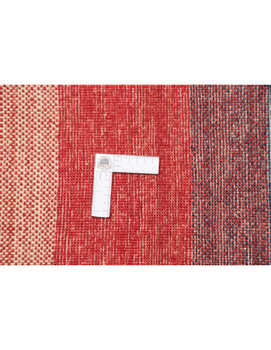 Hand Made Rug Mosaic Pakistan 148x197 Red Beige