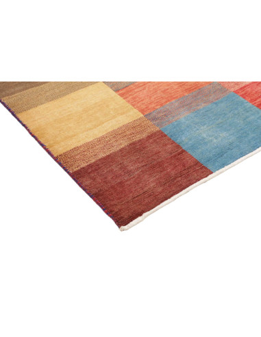 Hand Made Rug Mosaic Pakistan 149x198 Multicolo