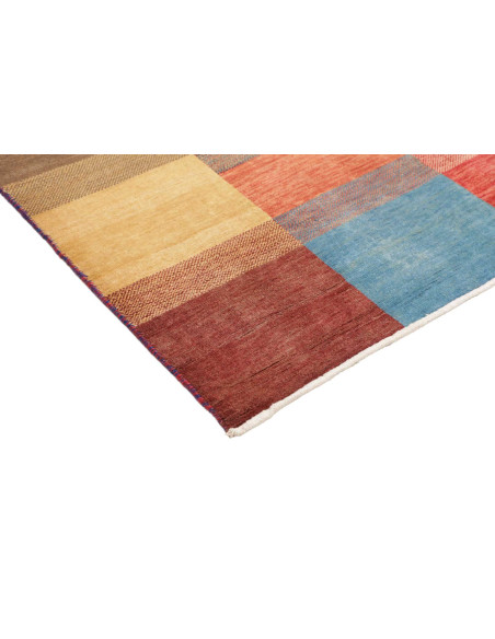 Hand Made Rug Mosaic Pakistan 149x198 Multicolo