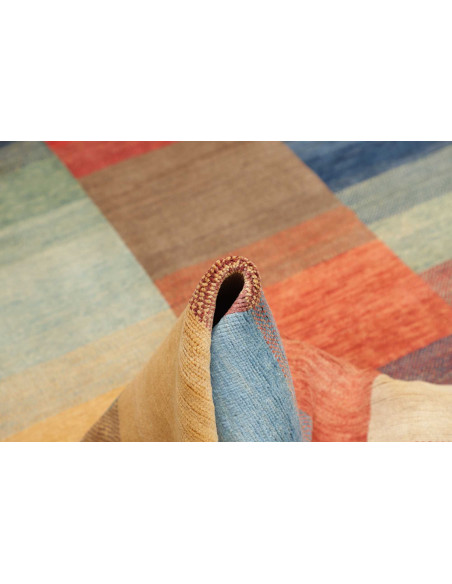 Hand Made Rug Mosaic Pakistan 149x198 Multicolo