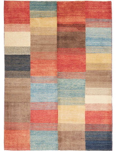 Tappeto Originale Mosaic Pakistan 143x192 Rosso