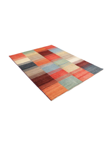 Hand Made Rug Mosaic Pakistan 151x197 Multicolo