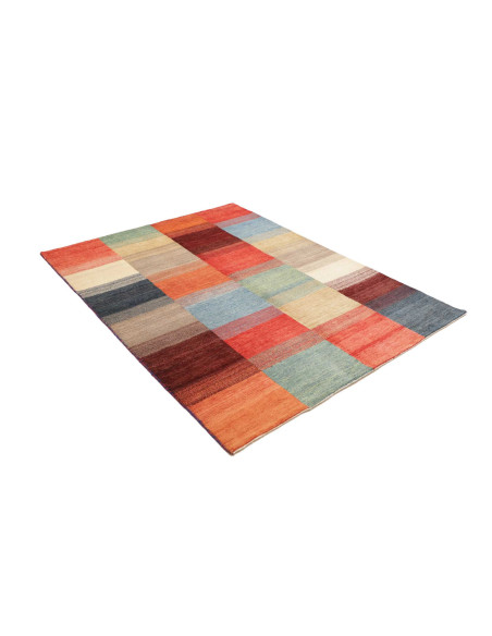 Hand Made Rug Mosaic Pakistan 151x197 Multicolo