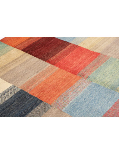 Hand Made Rug Mosaic Pakistan 151x197 Multicolo