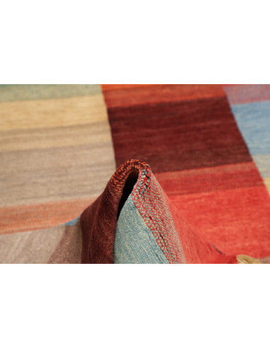 Hand Made Rug Mosaic Pakistan 151x197 Multicolo