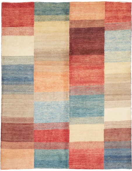 Hand Made Rug Mosaic Pakistan 147x190 Multicolo