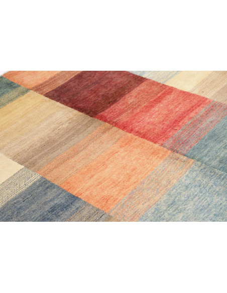 Hand Made Rug Mosaic Pakistan 147x190 Multicolo